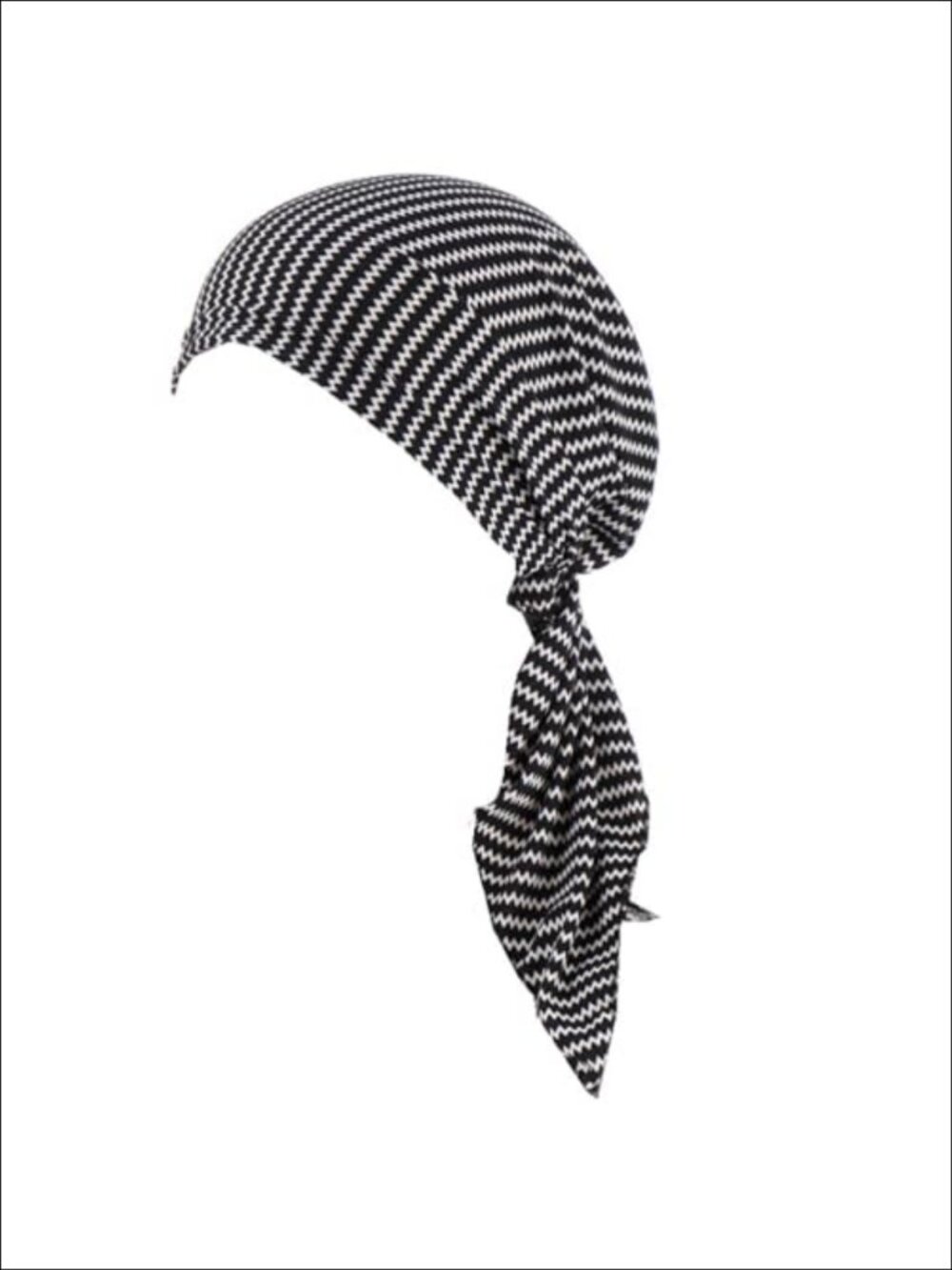 Pre-Tied Chemo Turban Beanie Slip-On Skull Cap Hair Loss